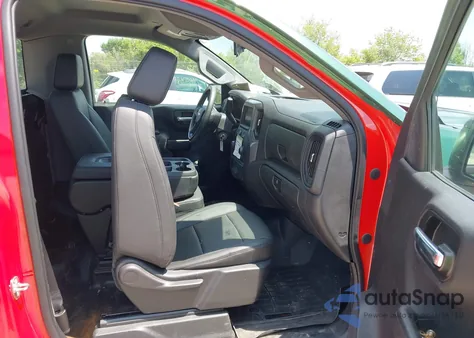 2020 Chevrolet Silverado 1500 2Wd Long Bed Wt from USA, damaged, VIN 3GCNWAEH6LG123701